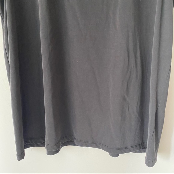 Drew women’s sleeveless black keyhole mock neck tank blouse size Large - Picture 6 of 10